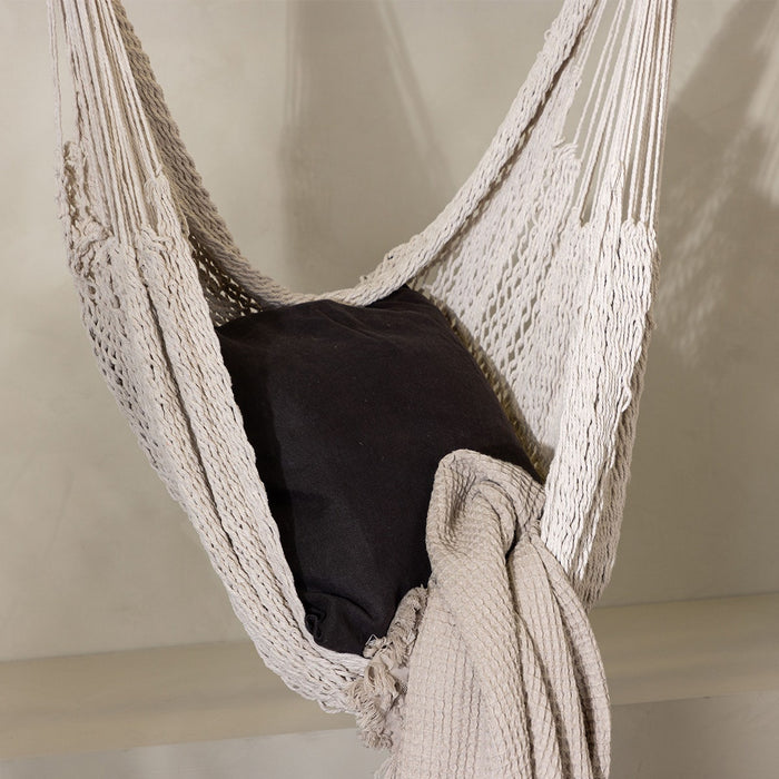 Nest outdoor Marnix Katoenen Hangstoel - Gebroken Wit