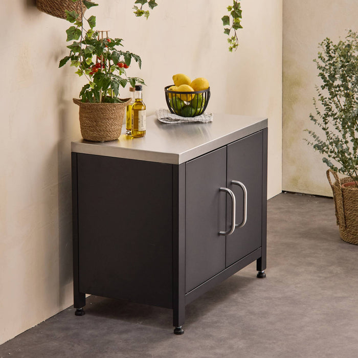 sweeek - Stalen buitenkeuken L80