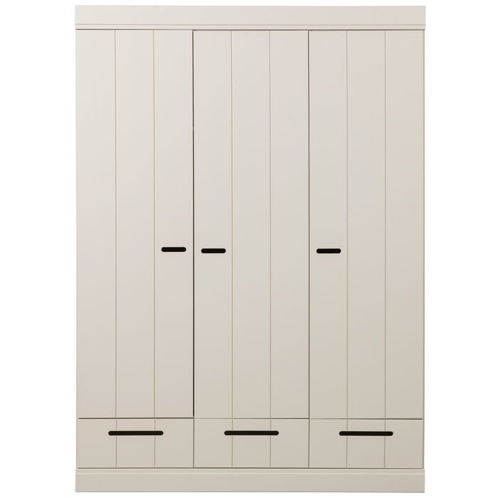 WOOOD Connect Kledingkast H 195 x B 140 x D 53 cm - Lades, Planken en Roede - Dust
