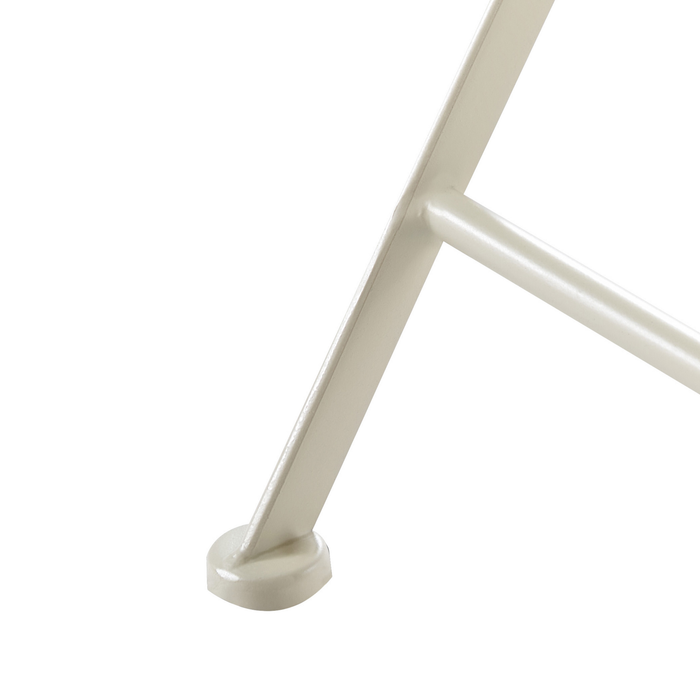 Beliani - SPELLO - Tuinstoel set van 2 - Wit - Metaal