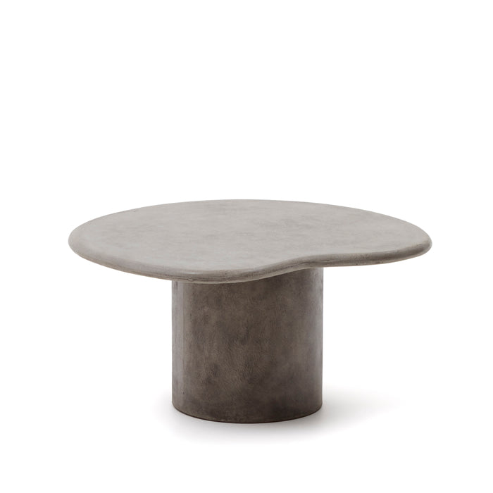 Kave Home - Salontafel Macarella van cement 83 x 77 cm