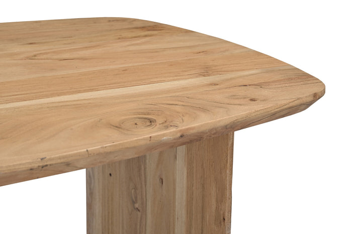 Giga Meubel - Countertafel Deens Ovaal 150cm - Naturel Acaciahout - Steve