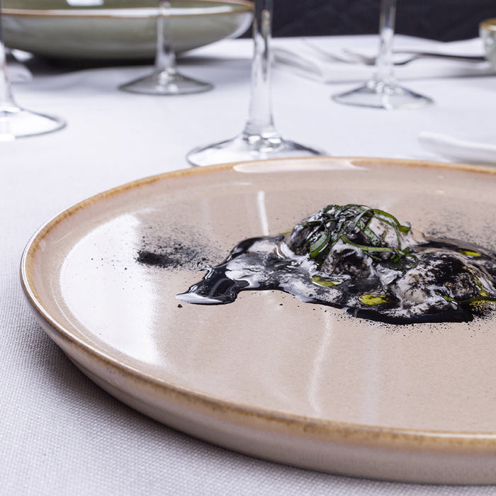 Bonna Dinerbord - Sand Hygge - Porselein - 28 cm - set van 6