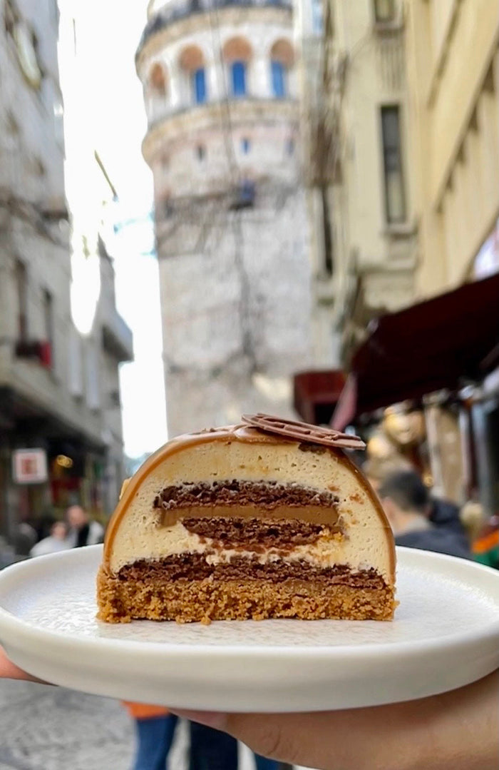 Bonna Gebaksbord - Lunar White - Porselein - 22 cm - set van 6