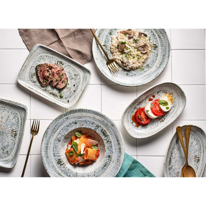 Bonna Dinerbord - Odette - Porselein - 27 cm - set van 6