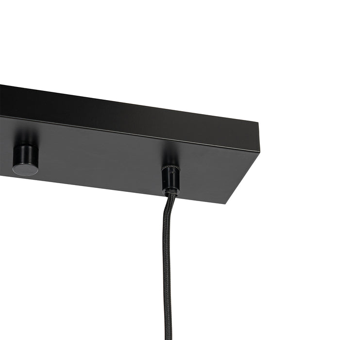 QAZQA Oosterse hanglamp bamboe 2-lichts - Amira