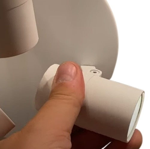 Highlight Spot Piccolo Wit GU10 mini 35mm 2-Lichts Ø 15cm