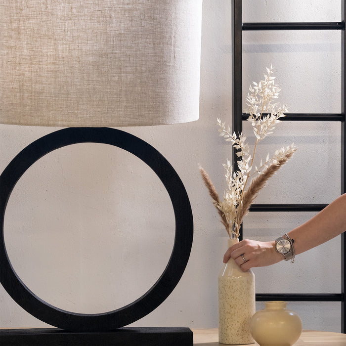 Giga Meubel - Tafellamp Zwart - 55cm - Tafellamp Nils