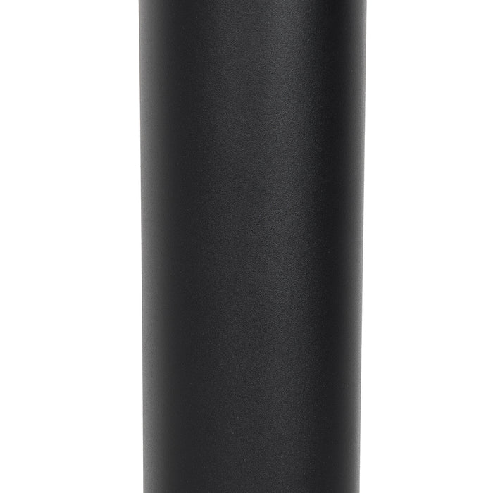 QAZQA Moderne buitenlamp paal zwart 110 cm IP44 - Rox