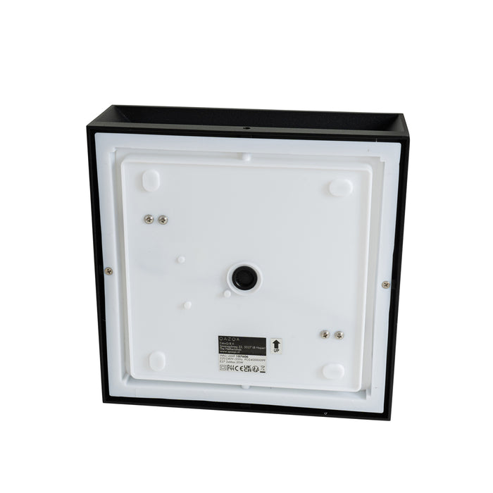 QAZQA Moderne buiten wandlamp zwart 2-lichts IP44 - Jeffrey