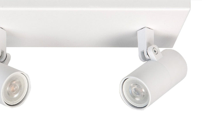 Highlight Spot Piccolo Wit GU10 mini 35mm 4-Lichts Balk