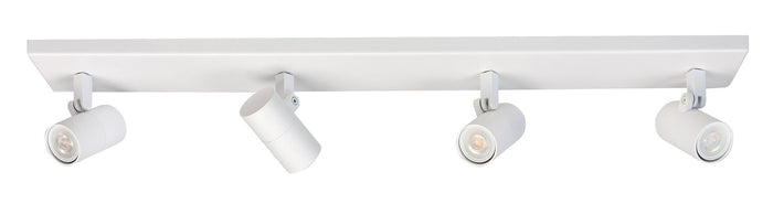 Highlight Spot Piccolo Wit GU10 mini 35mm 4-Lichts Balk