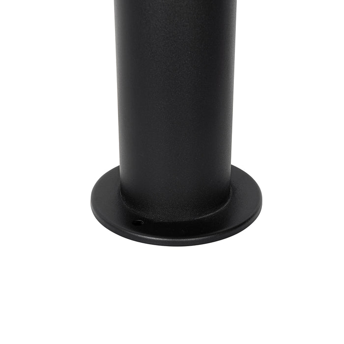 QAZQA Moderne buitenlamp paal zwart 45 cm IP44 - Rox