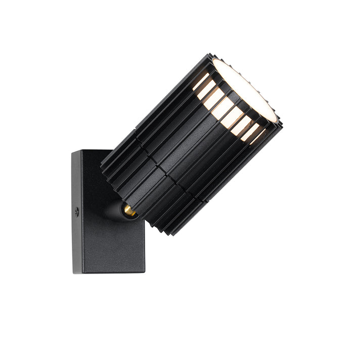 QAZQA Design buiten plafondspot zwart IP44 - Boris