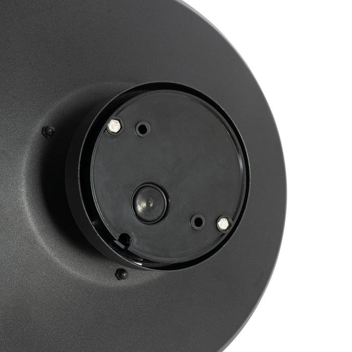 QAZQA Design buiten plafondlamp zwart IP44 - Morty