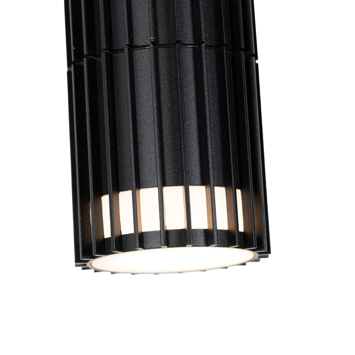QAZQA Design buiten wandlamp zwart IP44 - Boris
