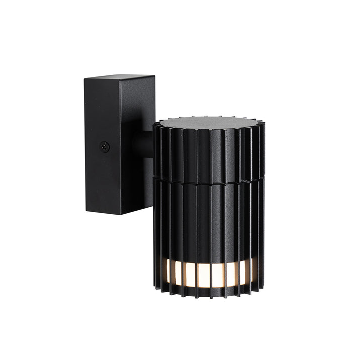 QAZQA Design buiten wandlamp zwart IP44 - Boris