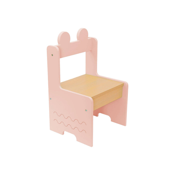 sweeek - Kindertafel + 2 stoelen, met planken