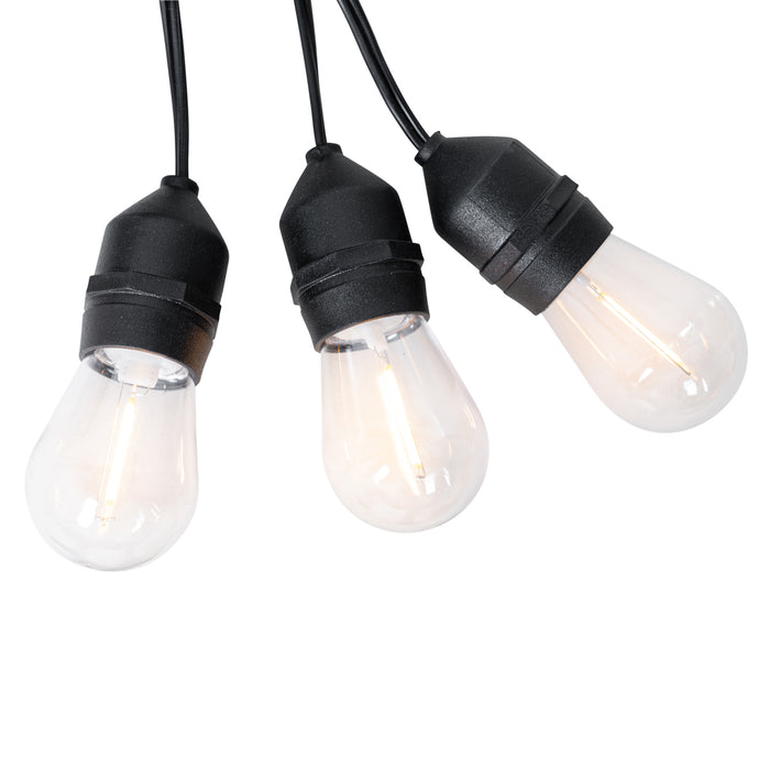 QAZQA Lichtsnoer LED 10 meter 10-lichts helder IP44 - Chill