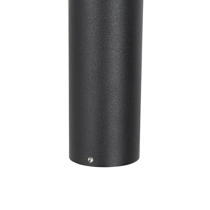 QAZQA Staande buitenlamp zwart 50 cm verstelbaar - Duo