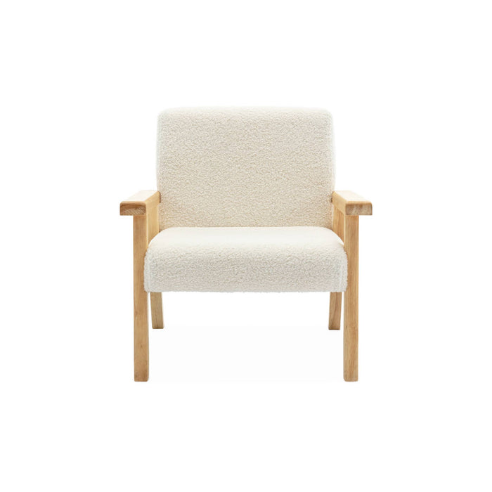 sweeek - Scandinavische kinderfauteuil in heveahout