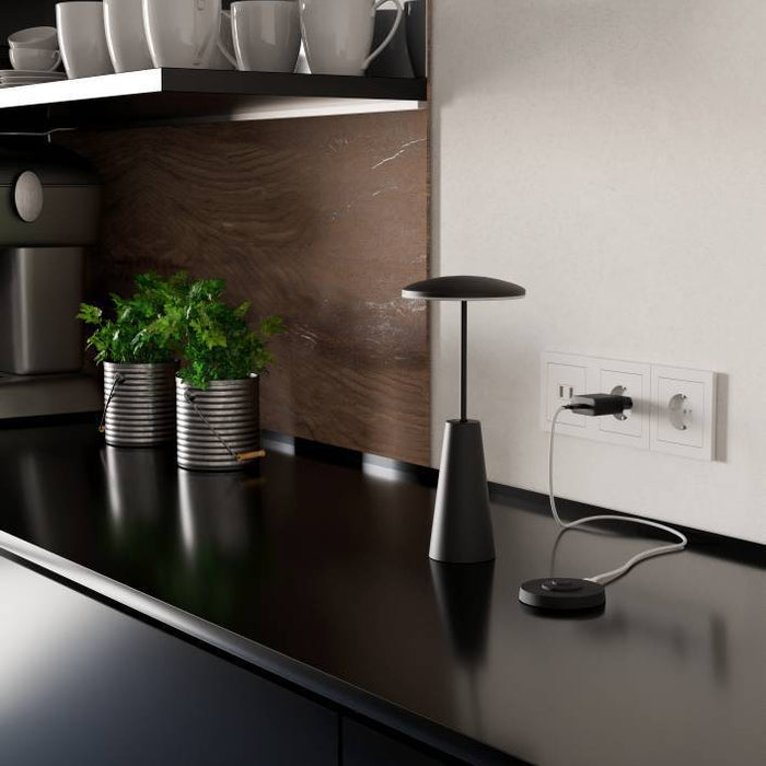 EGLO Oplaadstation - Oplader voor draadloze tafellampen - Ø 7,7 cm