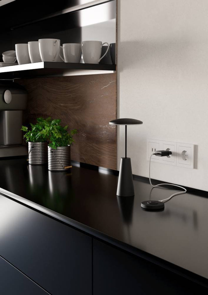 EGLO Oplaadstation - Oplader voor draadloze tafellampen - Ø 7,7 cm