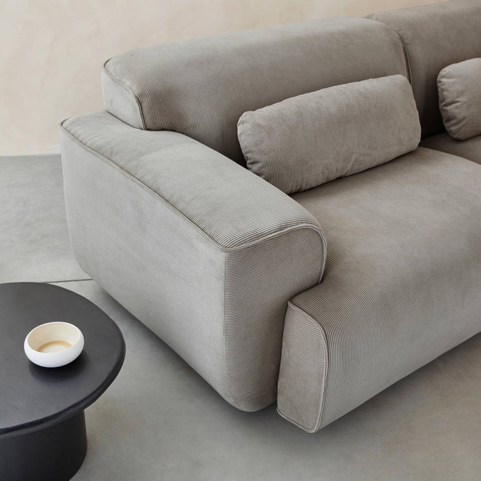 sweeek - 3-zitsbank met corduroy bekleding