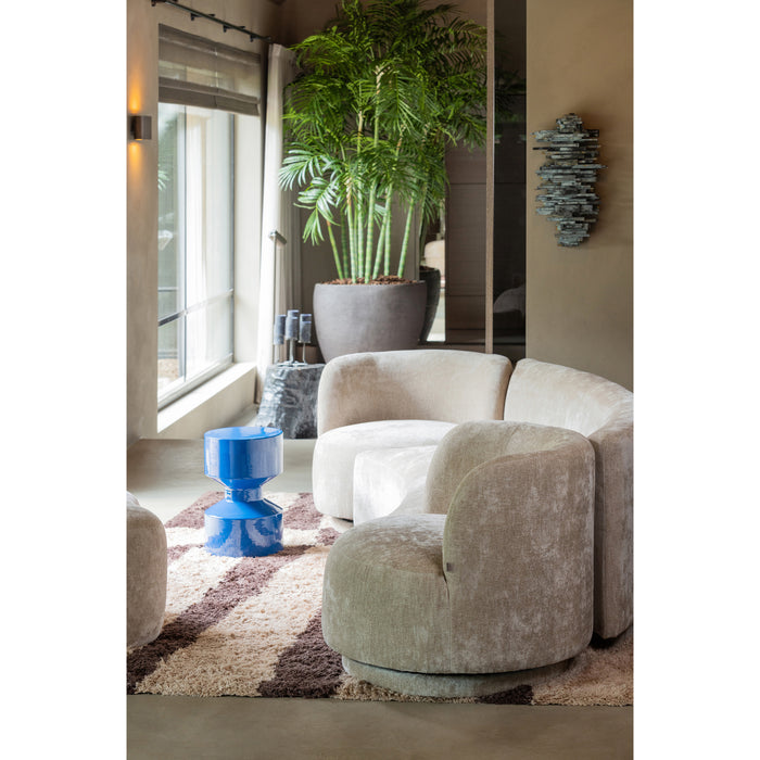 WOOOD Fafa Vloerkleed Grafisch Dessin - Wol|Katoen - Bruin - 200x300cm