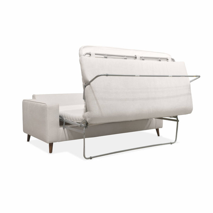 sweeek - 3-zits slaapbank met matras van 12 cm - Made in France