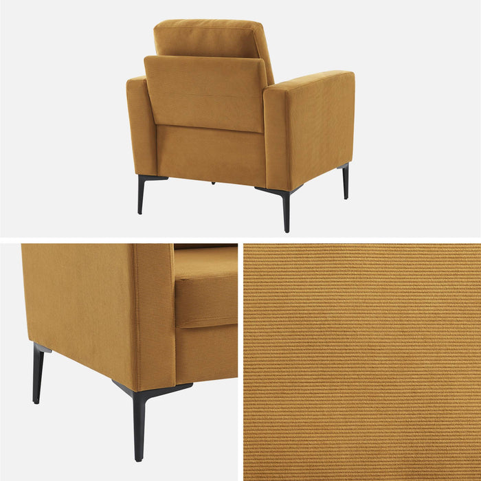 sweeek - Corduroy fauteuil, 1-zits