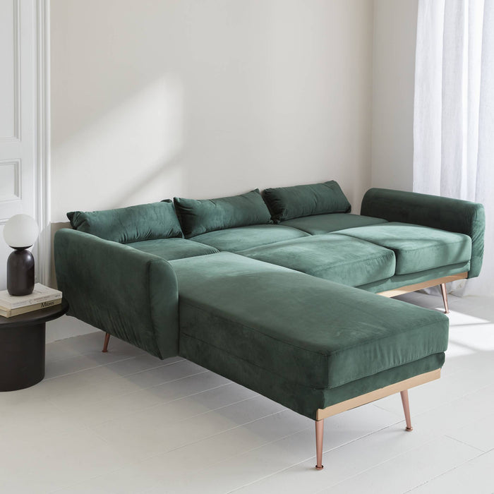 sweeek - Modulaire hoekbank 3 zitplaatsen Oskar