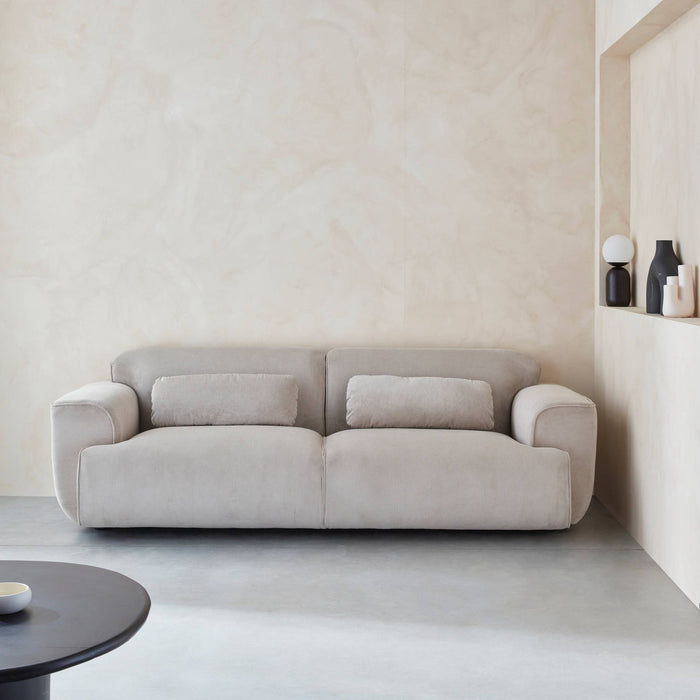 sweeek - 3-zitsbank met corduroy bekleding