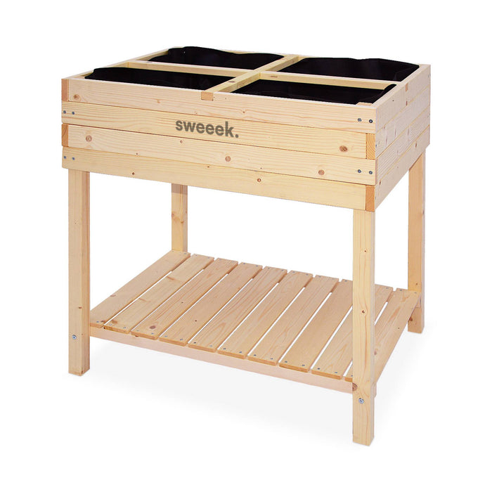 sweeek - Vierkante moestuin, 80 x 60 cm