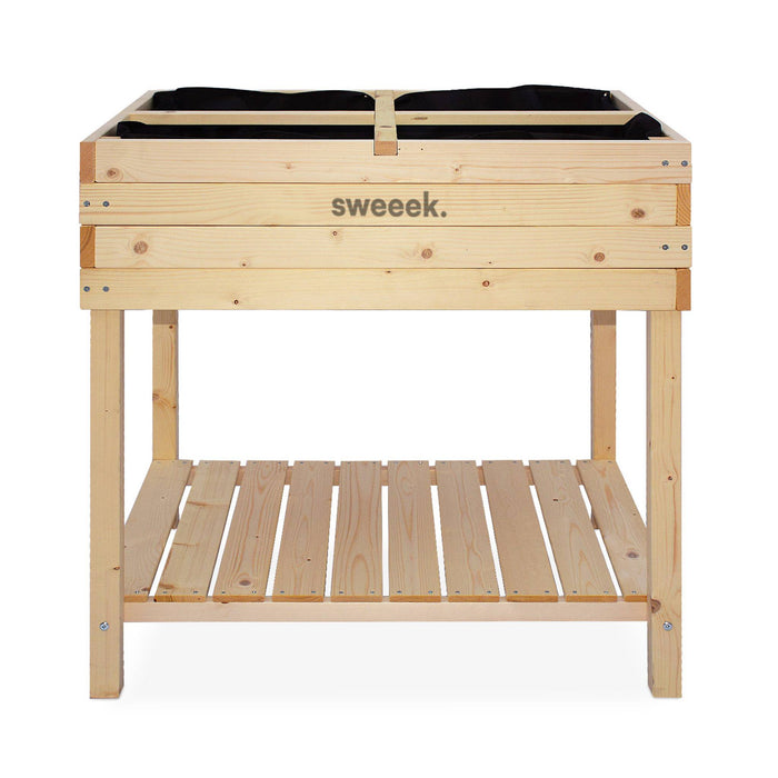 sweeek - Vierkante moestuin, 80 x 60 cm