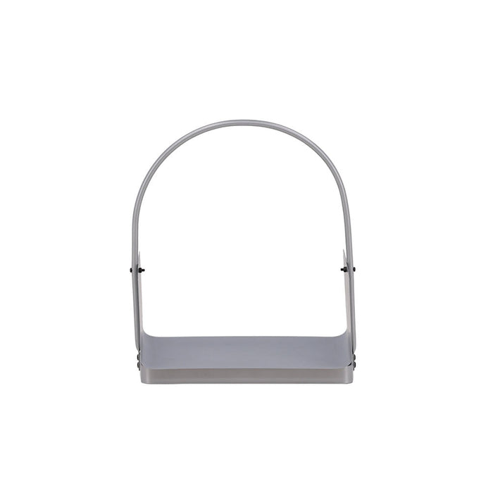 Rebellenclub Java Haardhout Houder - Zilver