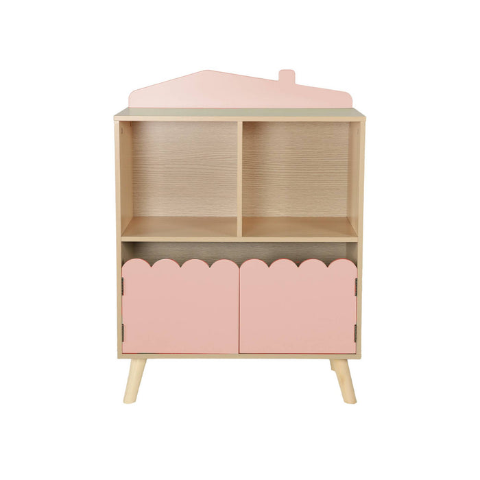 sweeek - Kinderboekenkast met 2 planken en 2 deuren