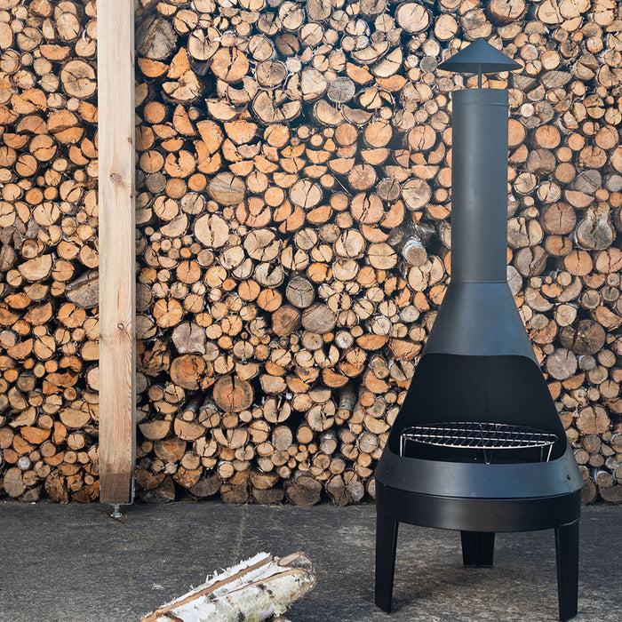 Rebellenclub Bonsa Tuinhaard en Grill - Zilver