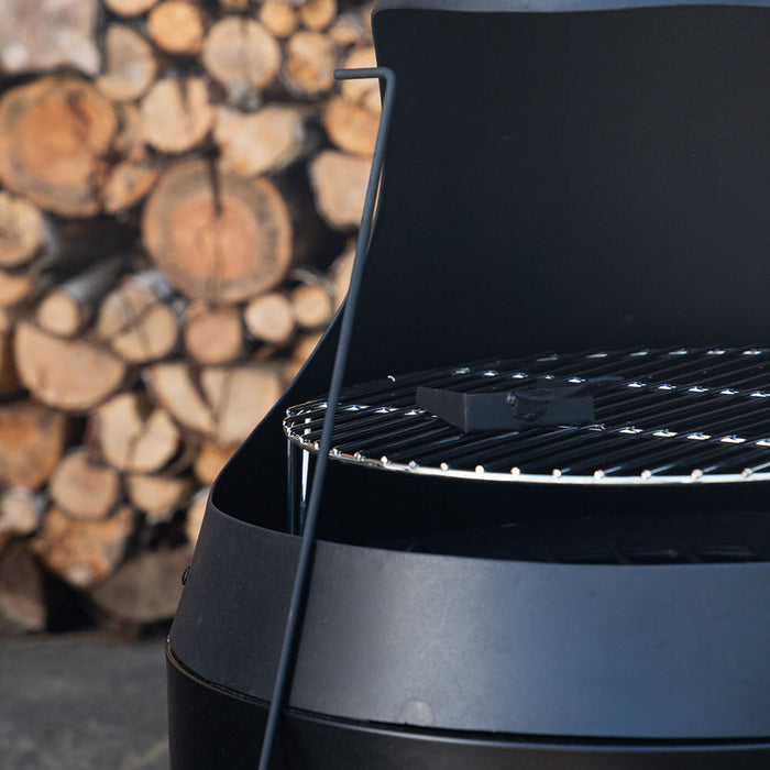 Rebellenclub Bonsa Tuinhaard en Grill - Zilver