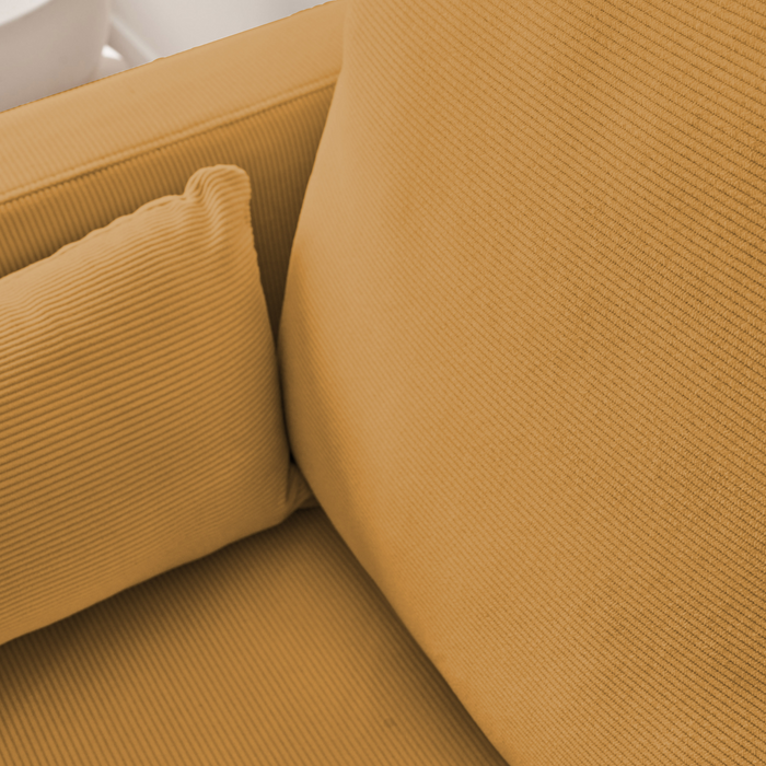 sweeek - Corduroy bank, 2-zits, 130x68x82cm