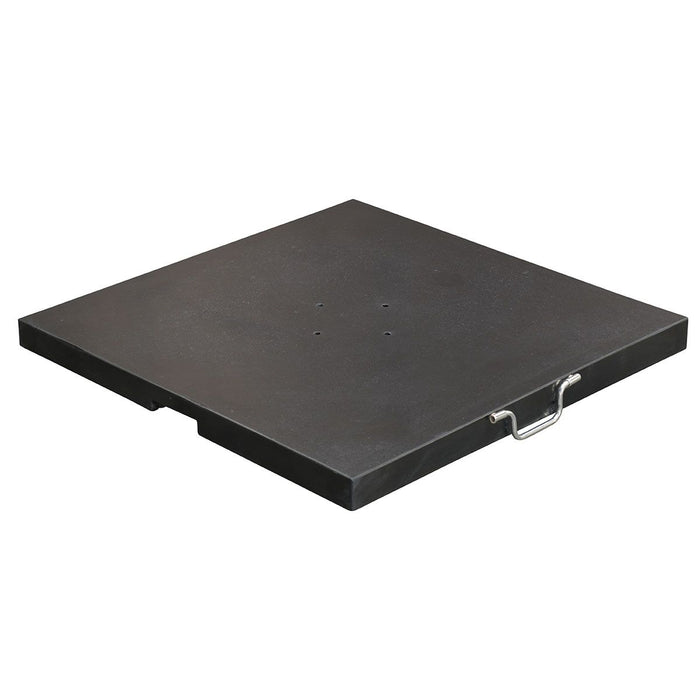 Garden Impressions Hawaii zweefparasol 3.5m taupe met voet en hoes