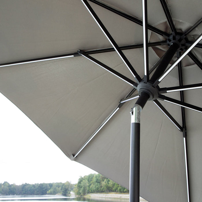 Rebellenclub Holly Parasol - ø240cm - Grijs