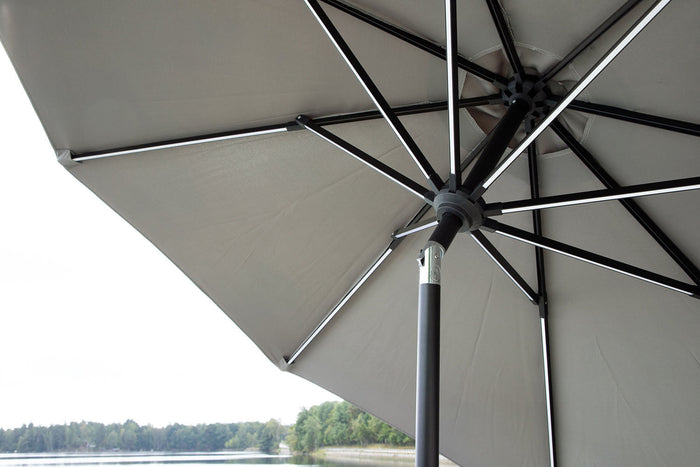 Rebellenclub Holly Parasol - ø240cm - Grijs