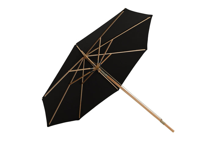 Rebellenclub Junip Parasol - ø330cm - Zwart