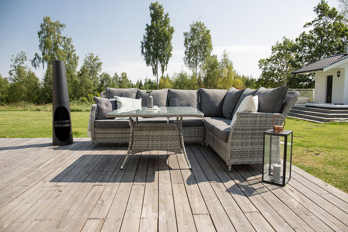 Rebellenclub Julep Tuinhaard - 50 x 50cm - Zwart