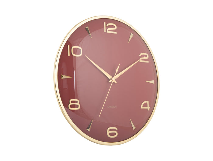 Karlsson - Wall Clock Sienna Glow