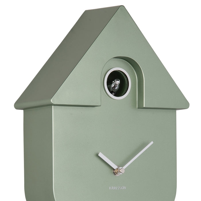 Karlsson - Wall Clock Modern Cuckoo Metallic