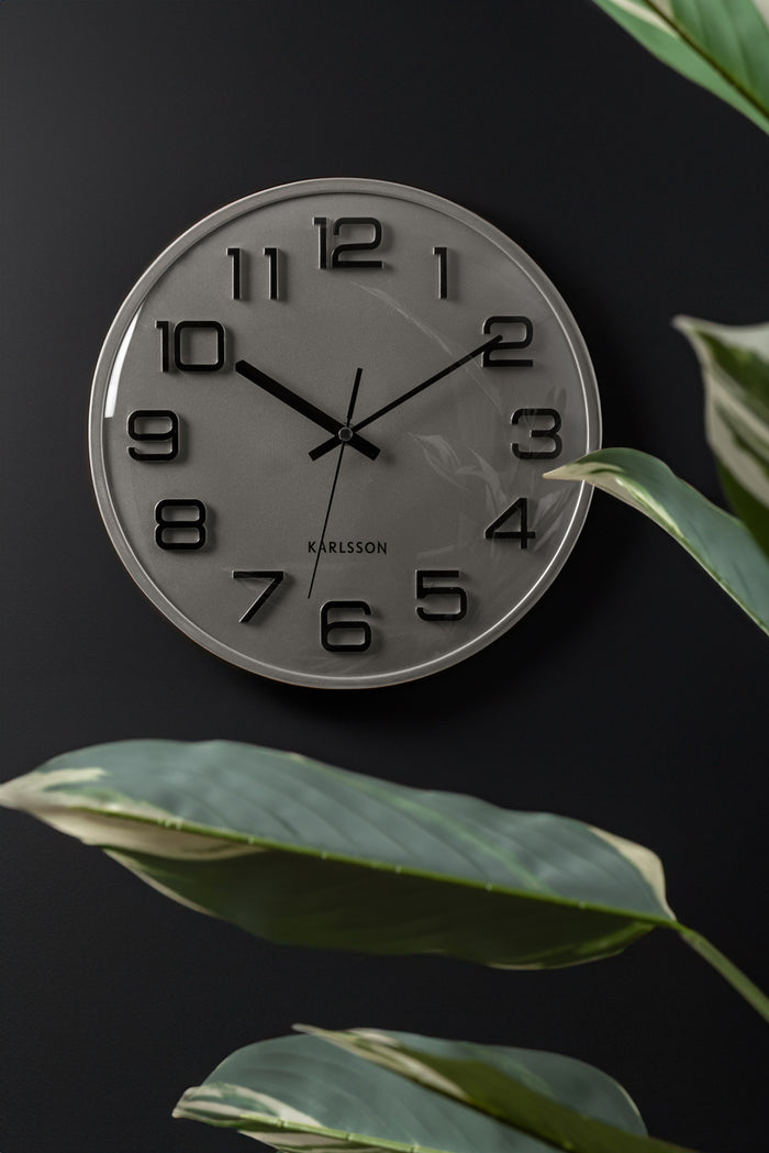 Karlsson - Wall Clock 3D Numbers