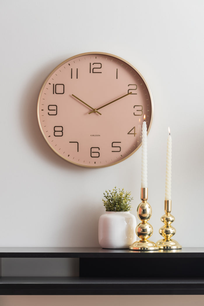 Karlsson - Wall Clock Elegance Glow