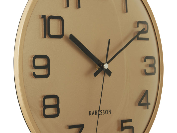 Karlsson - Wall Clock 3D Numbers